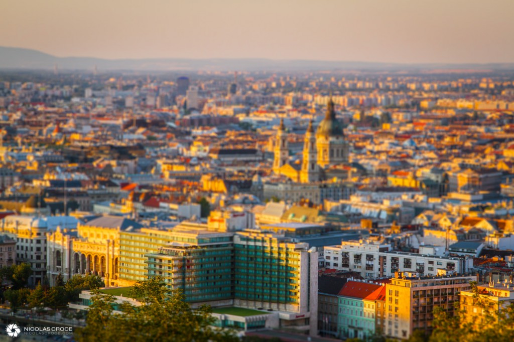 Panorama Budapest TiltShift